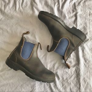 Rare Blue & Dark Brown Blundstone